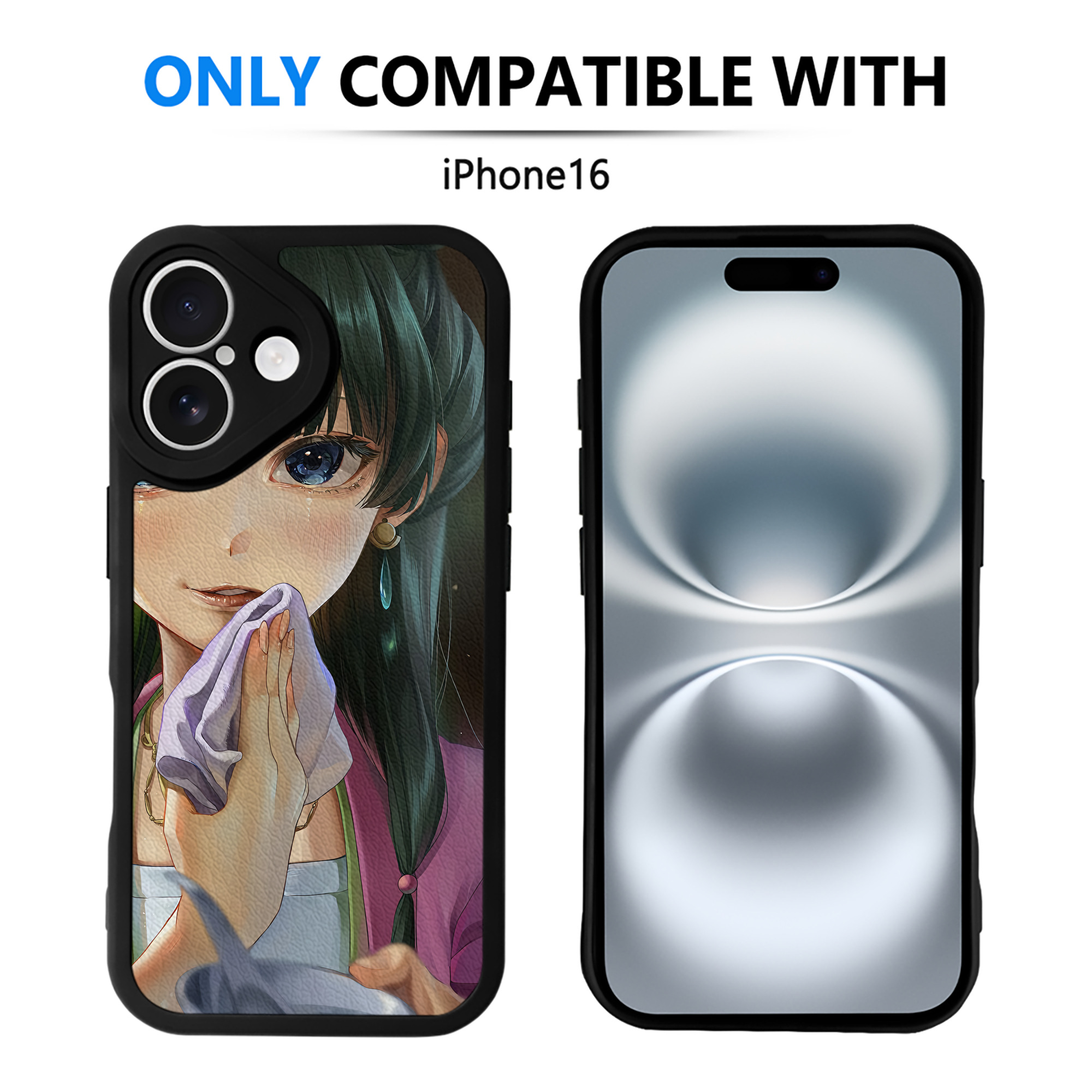 薬屋のひとりごと The Apothecary Diaries 【iPhone 16シリーズ対応】シリコンスマホケース（レザー調） 材質：シリコン